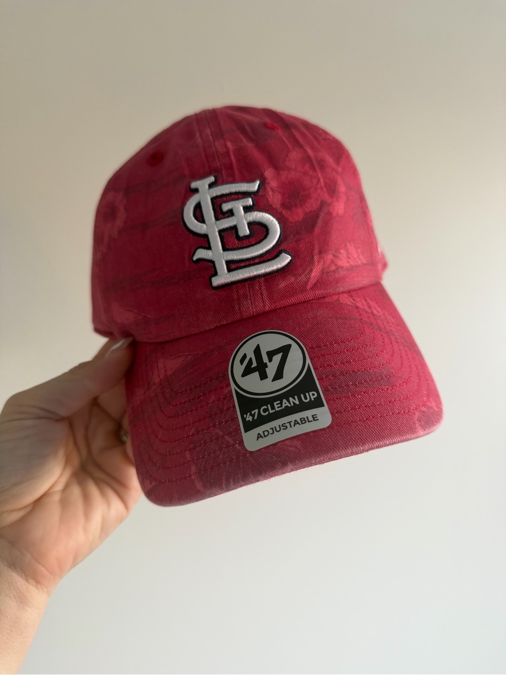 NWT ’47 St. Louis Cardinals Fiji Clean Up Adjustable Hat Red MLB